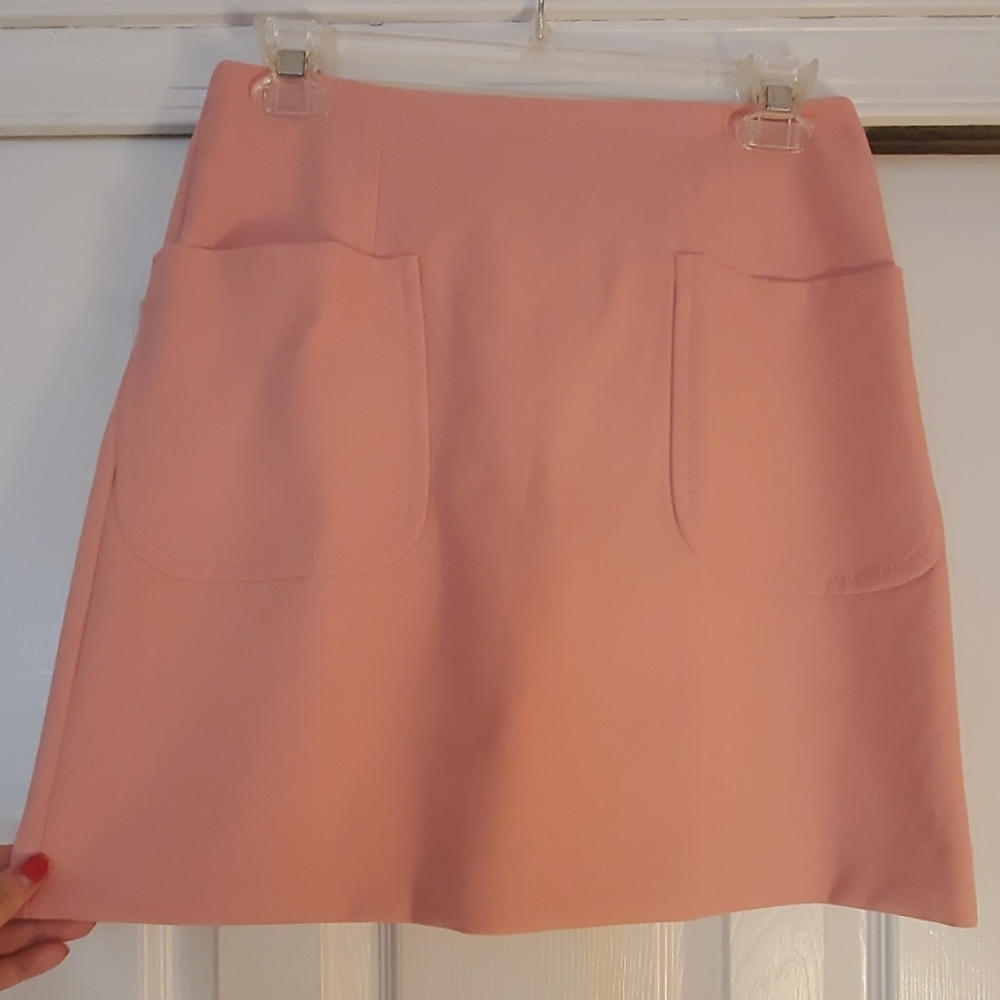 New loft blush pink skirt 4p